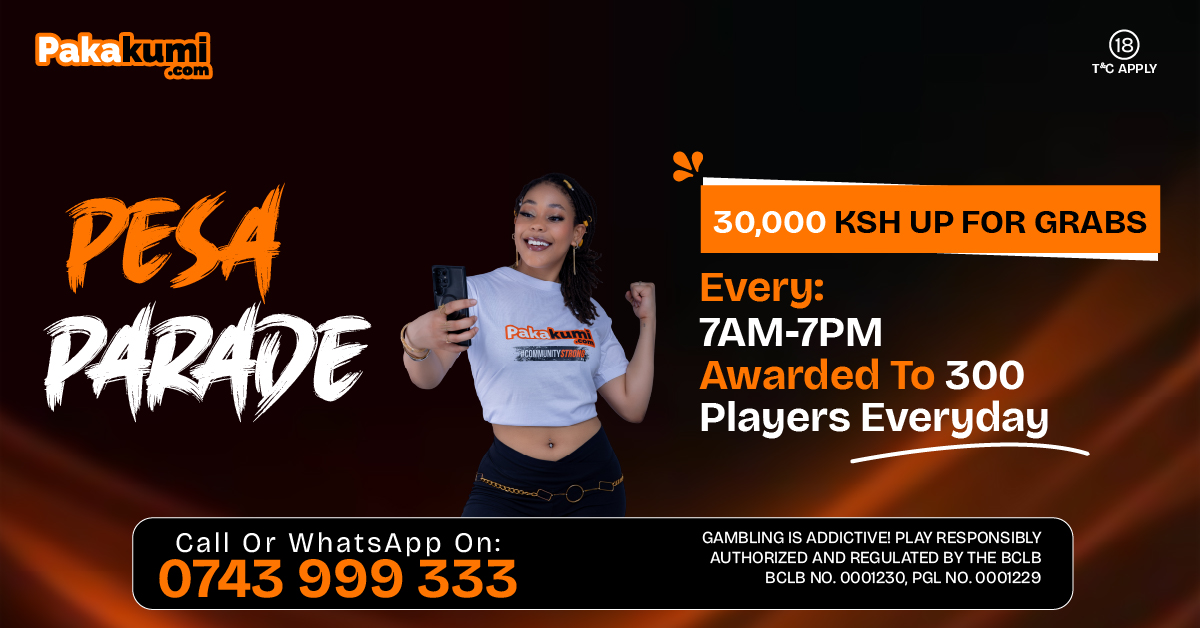 Pakakumi PeSA PARADE freebet promotion - Win over 30000 daily